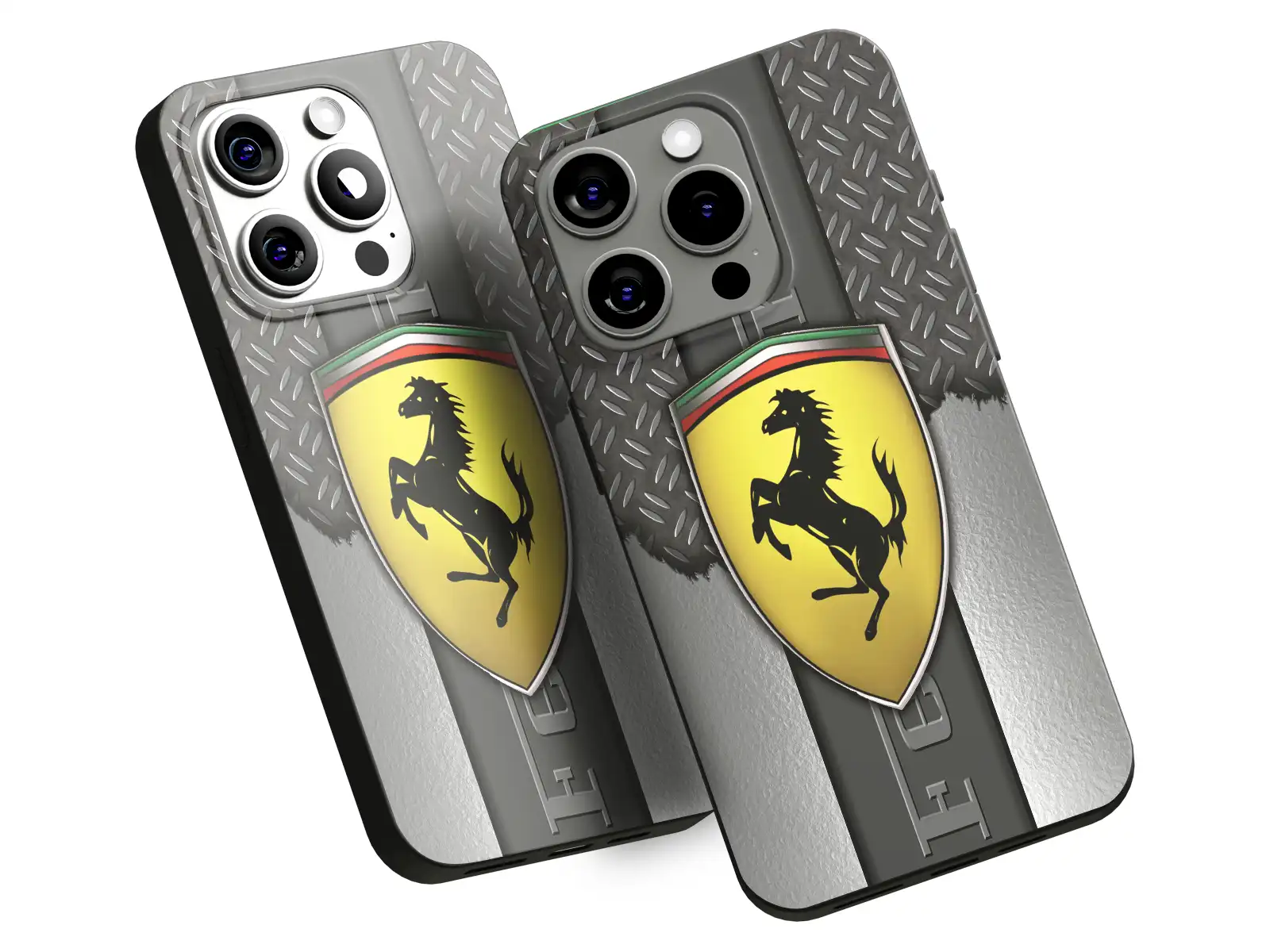 Ferrari Cubierta Teléfono Estilo Premium Con Toque Moderno
